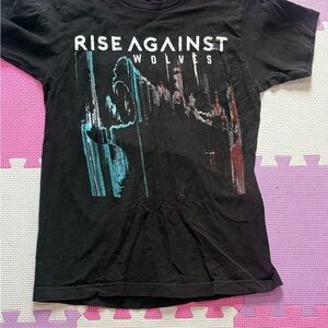 Rise Against Wolves Black T-Shirt